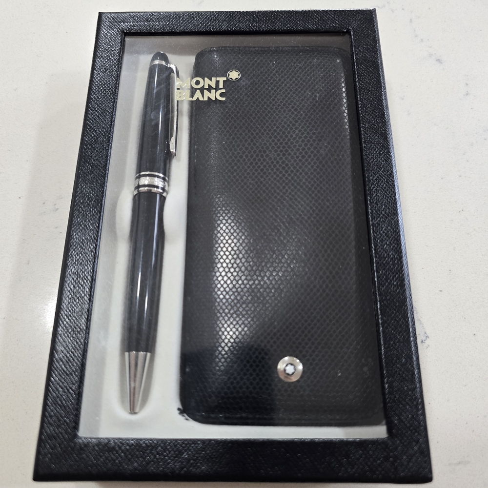 Montblanc Classique Ballpoint Pen Gift Set with Zippered Case